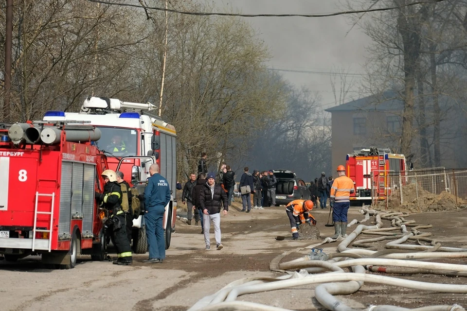 Пожар в томском районе