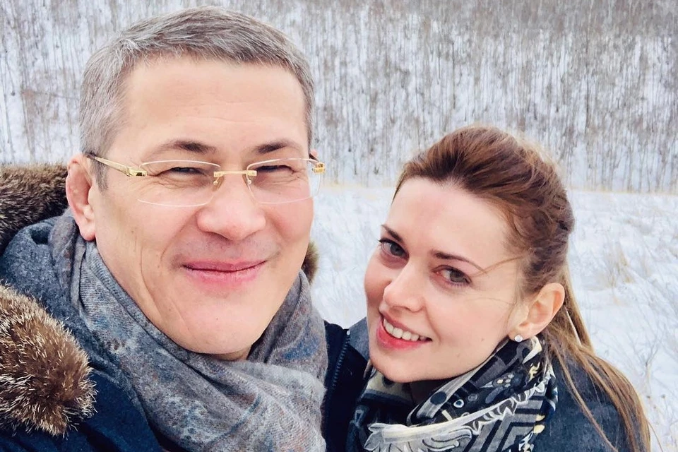 Радий Хабиров вместе с женой отправился в Ишимбайский район