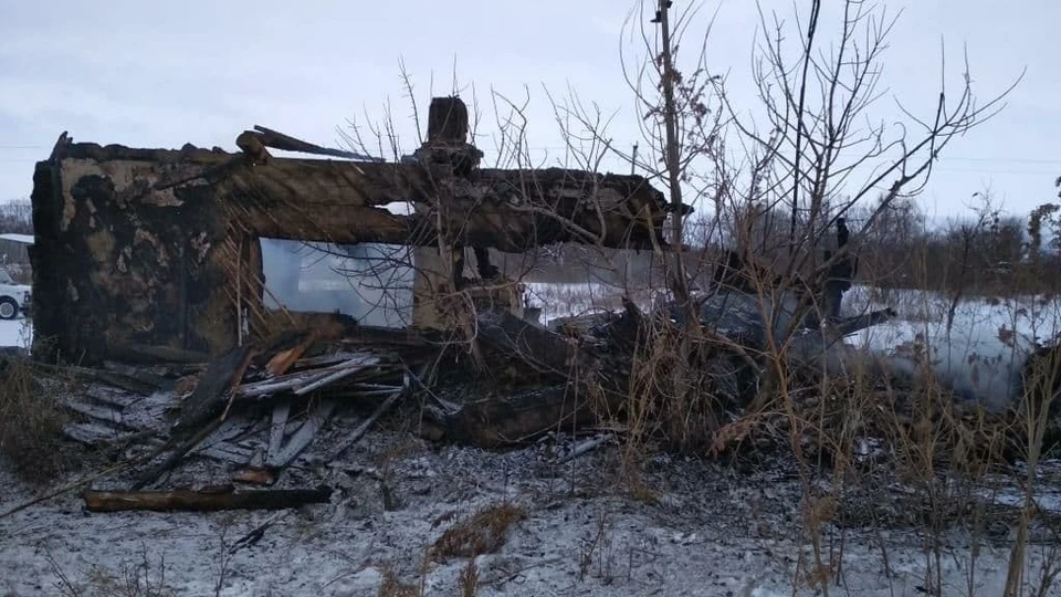 Пожар в Медведке