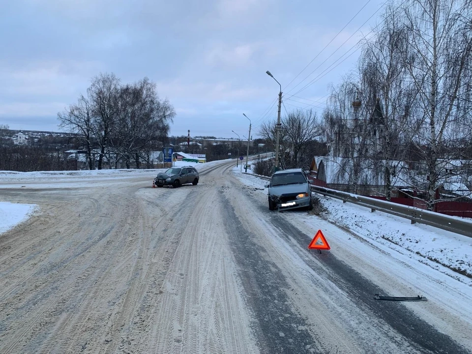 Два человека пострадали в ДТП в городе Мценске