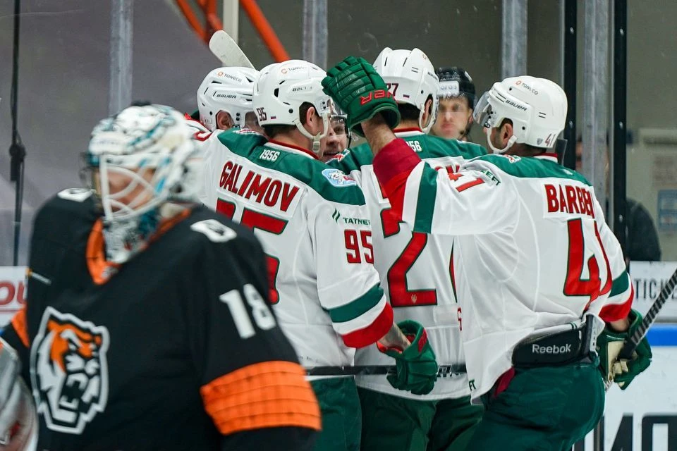 Игра регулярного чемпионата КХЛ завершилась со счётом 2:1. Фото: ak-bars.ru