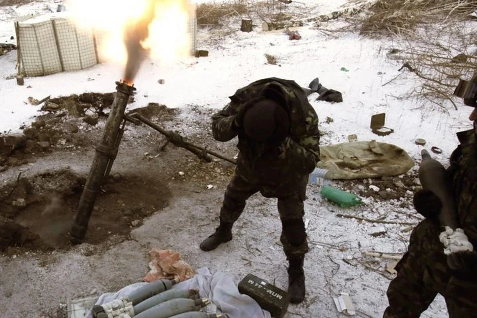 Боевики расположились в районе села Гранитное. Фото: штаб ООС