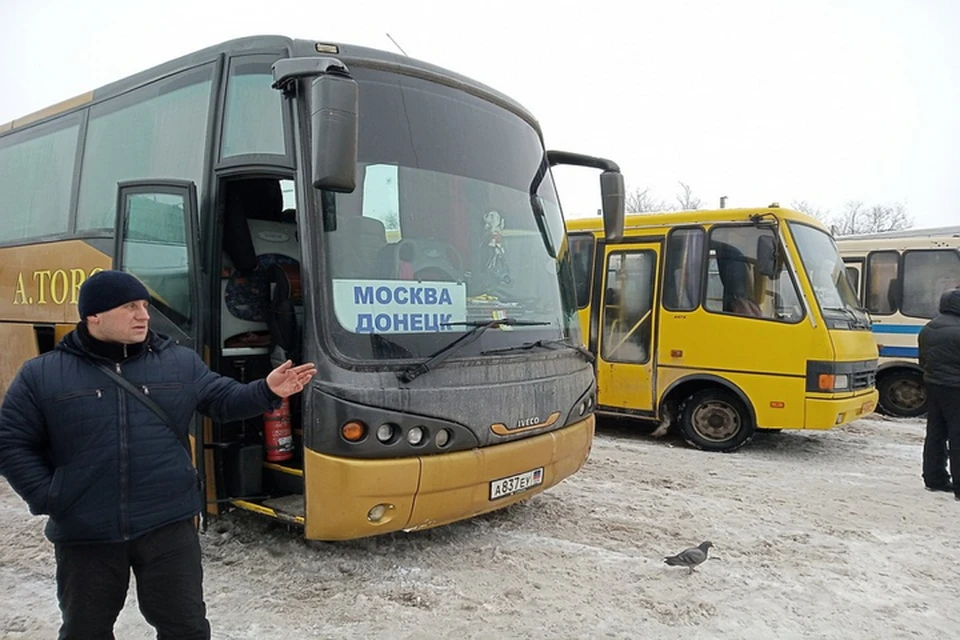 Автобусные перевозки - самый народный вид транспорта между ДНР и РФ