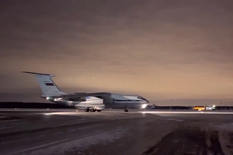 В "Чкаловском" за ночь приземлились 14 Ил-76 с российскими миротворцами