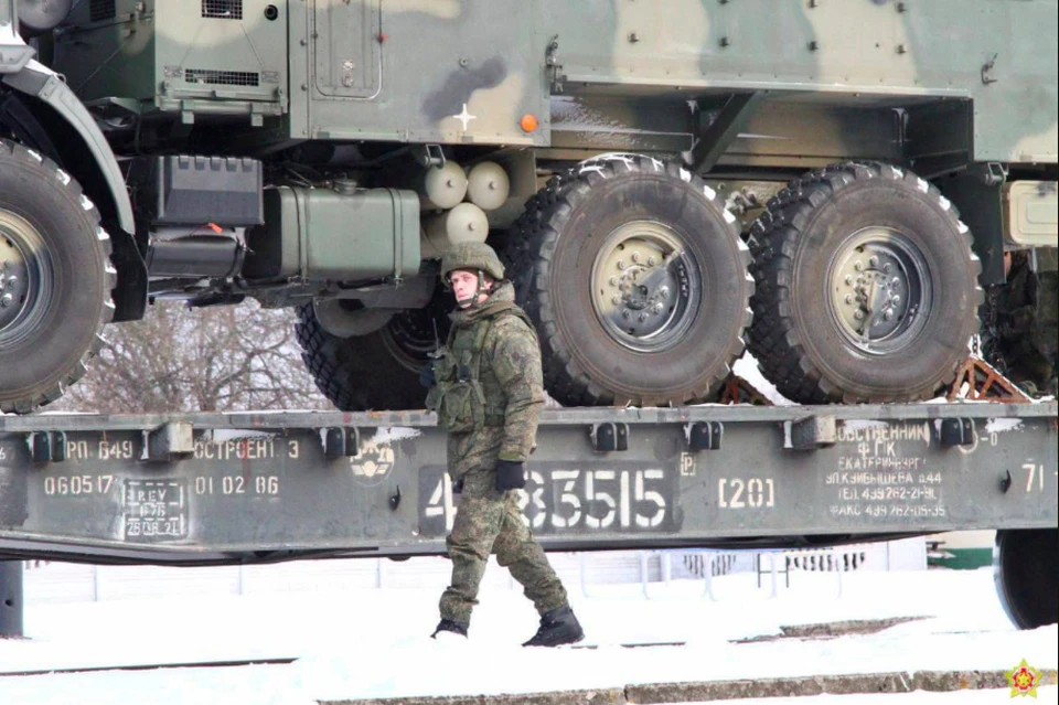 Военных из России встречают в Беларуси с большим гостеприимством. Фото: телеграм-канал Минобороны Беларуси