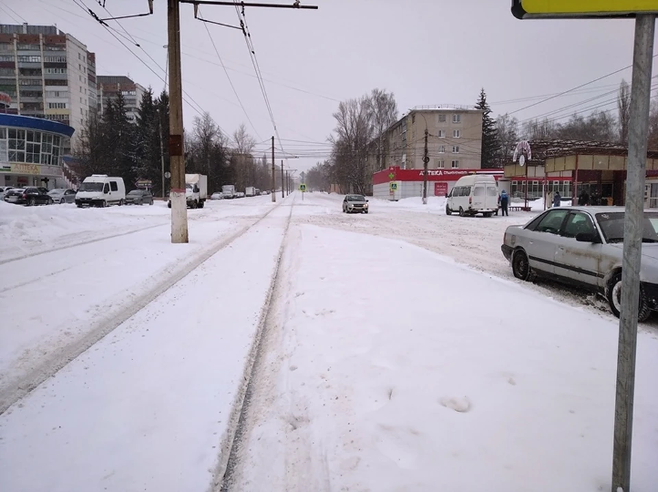 В регионе держится снежная погода