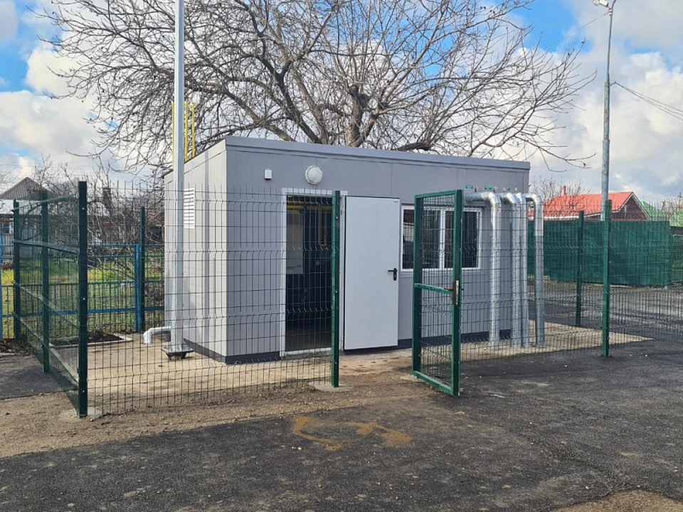 Блочно-модульную котельную построили в Динском районе Кубани Фото: пресс-служба краевой администрации