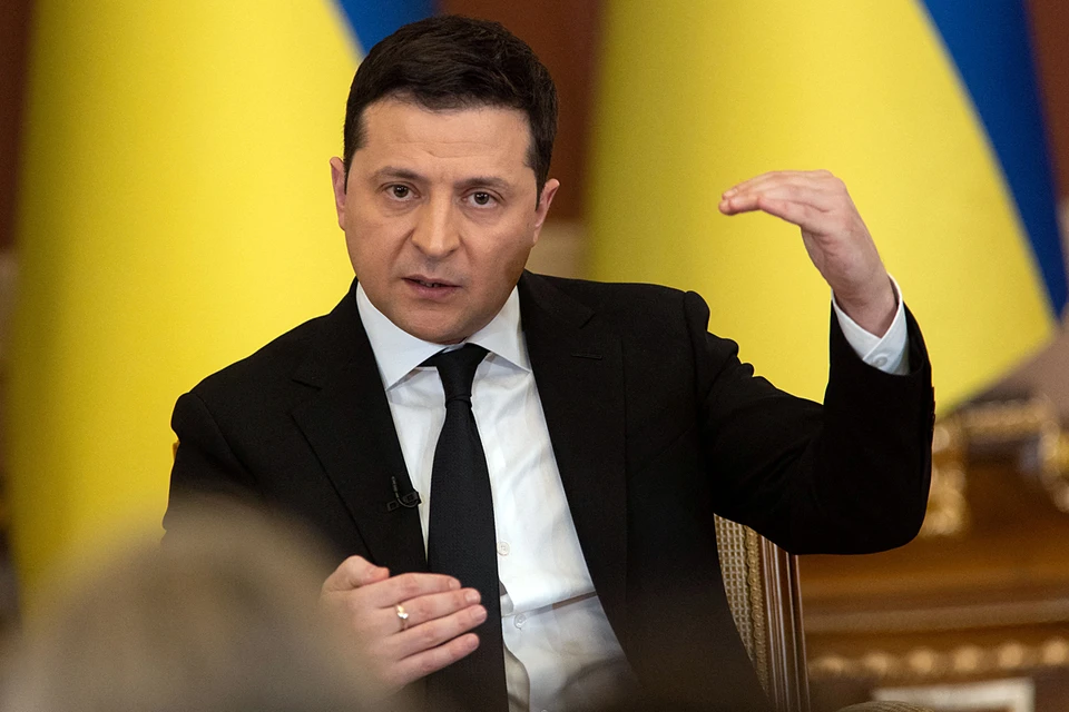 Зеленский достаточно прозрачно намекнул, что у Киева имеются разногласия с Западом по поводу выполнения Минских соглашений