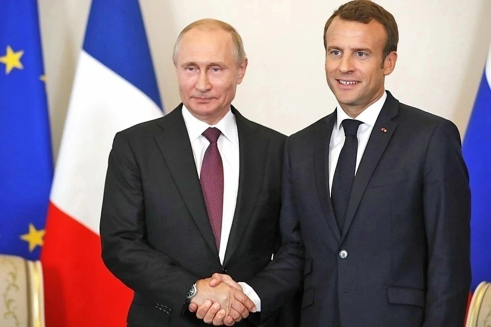 ООН приветствует переговоры между Владимиром Путиным и Эмманюэлем Макроном