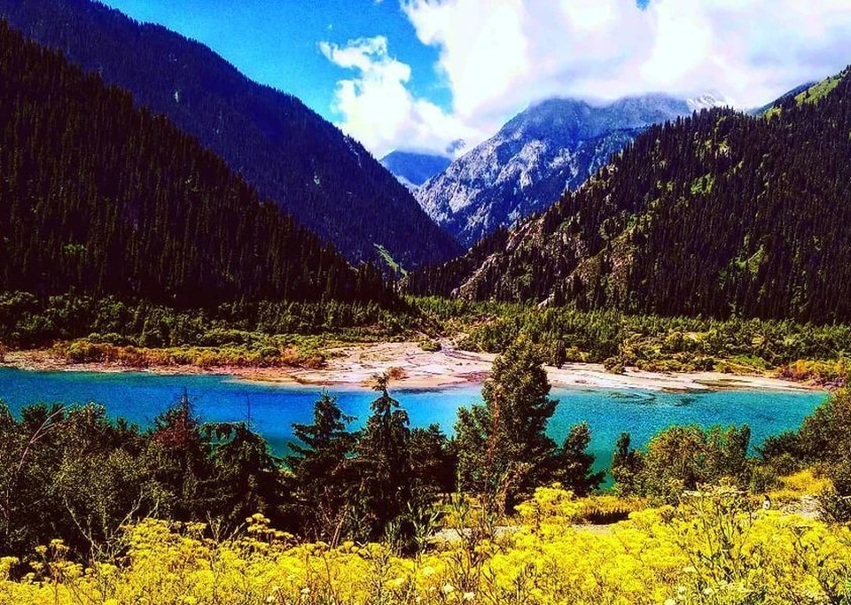 На озере Иссыке сегодня