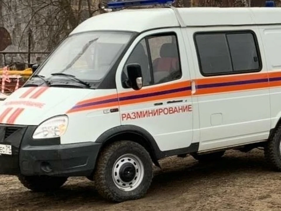 В Щекино Тульской области уничтожен артиллерийский снаряд времен Великой Отечественной