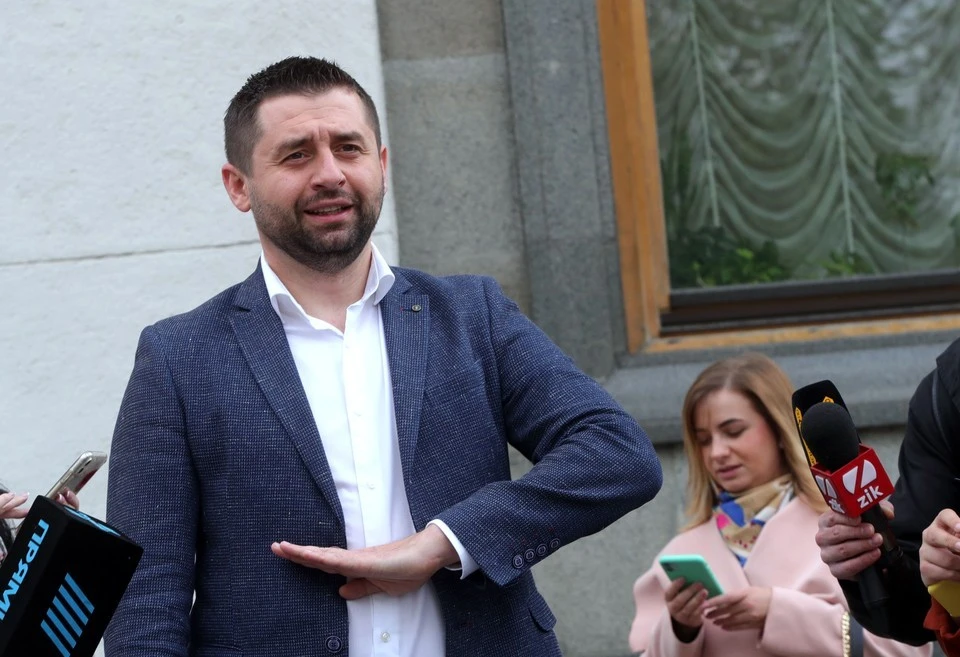 Глава партии "Слуга народа" в Раде Украины Давид Арахамия