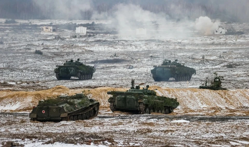 Российские военные начинают возвращаться в гарнизоны после учений Фото: Гавриил Григоров/ТАСС