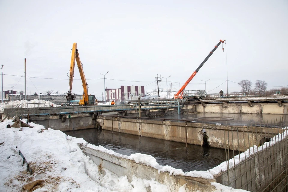 Реконструкция очистных сооружений в Южно-Сахалинске