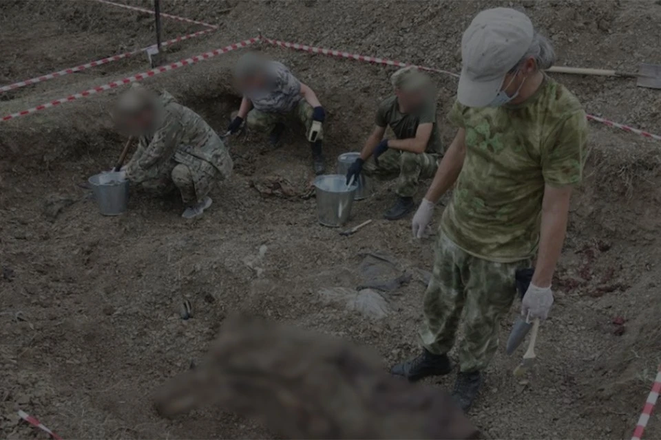 В пяти безымянных массовых захоронениях обнаружены женские останки разного возраста. Фото: официальный сайт СК РФ.