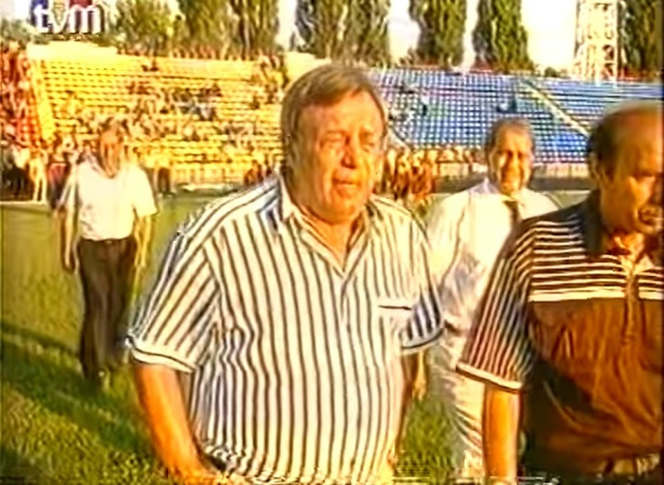 Валерий Ротарь создал ФК "Конструкторул-93" с нуля и довел его до еврокубков (Фото: скрин с видео).