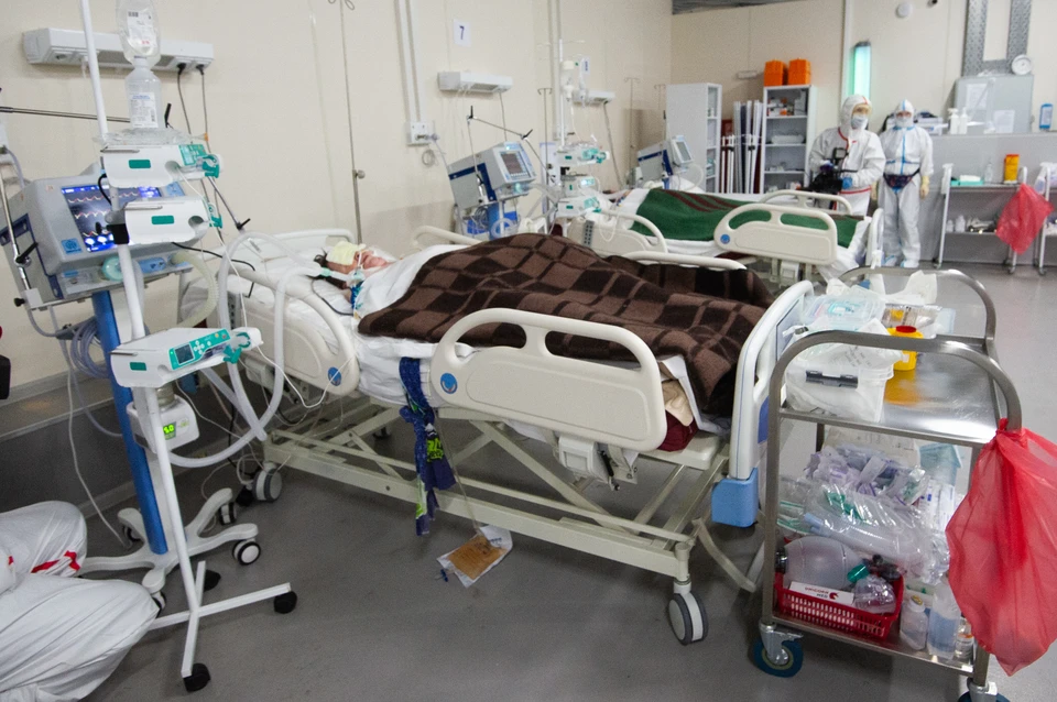 В госпиталях Краснодарского края много коронавирусных больных