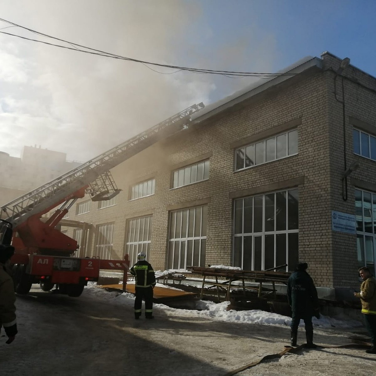 Обнародованы фото с места пожара на Касимовском шоссе в Рязани - KP.RU