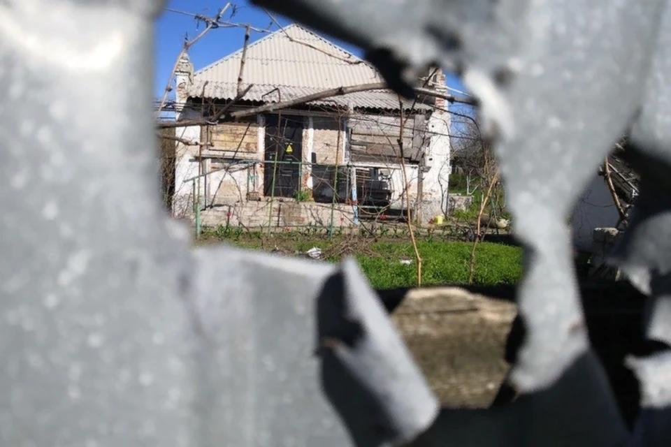 От украинских снарядов пострадали жилые дома (архивное фото)