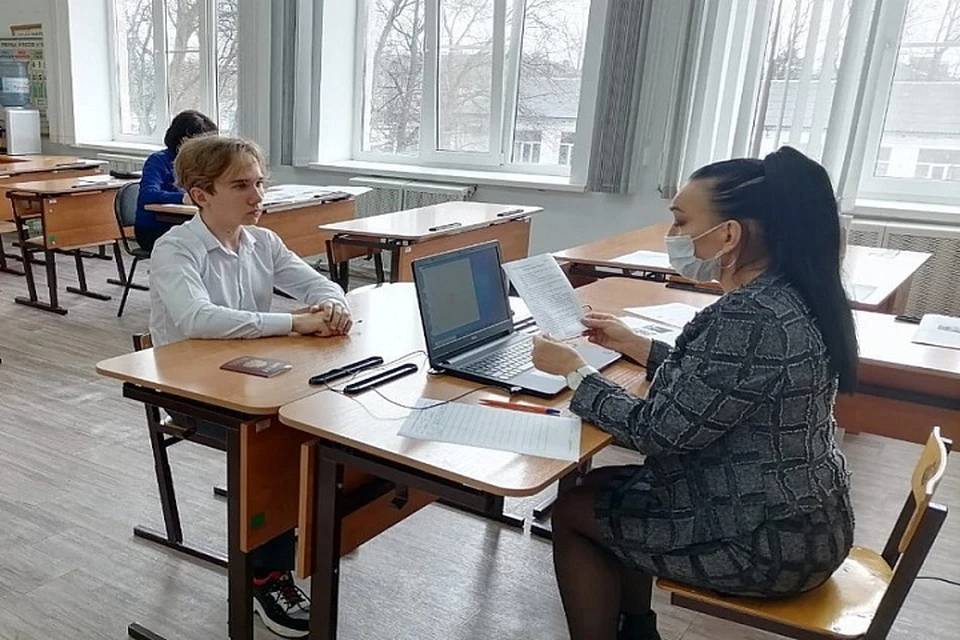 Устный экзамен проводят с целью допуска к ОГЭ. Фото: пресс-служба администрации Краснодарского края