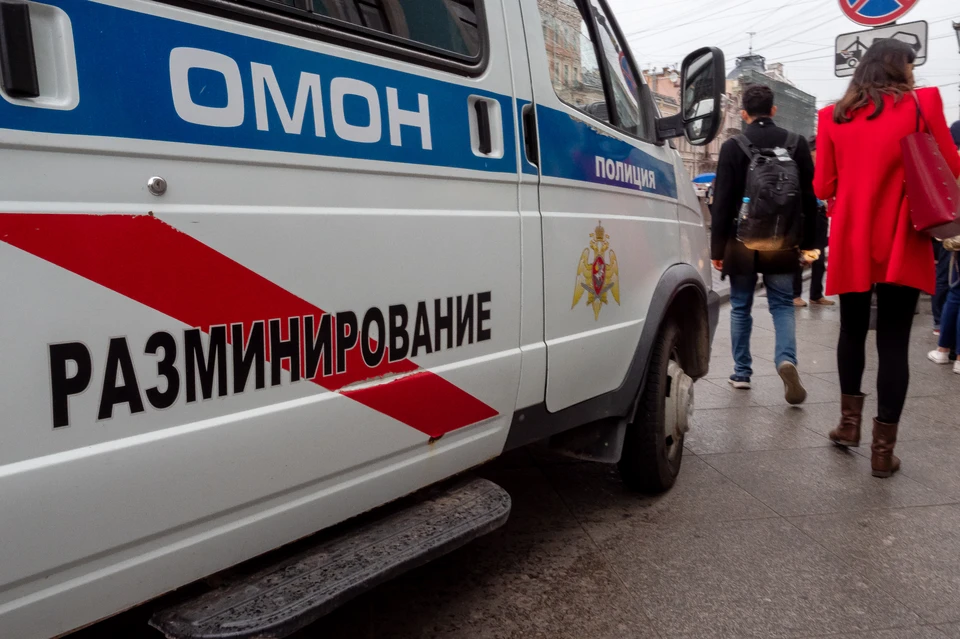 Экономическую полицию Петербурга вывели на улицу из-за угрозы «минирования»