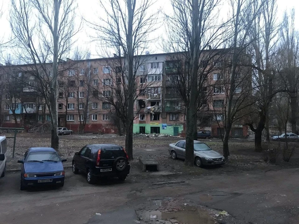 Утром ВСУ подвергли массированному обстрелу Горловку. Фото: Иван Приходько