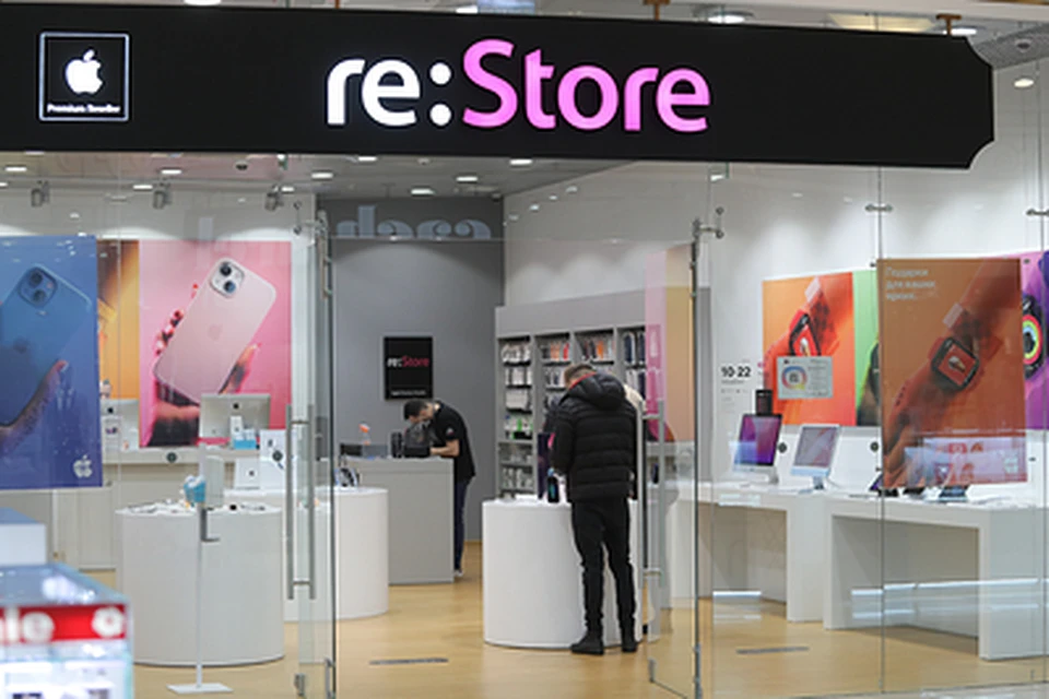 Магазины продажи техники Apple re-Store возобновили работу в Москве