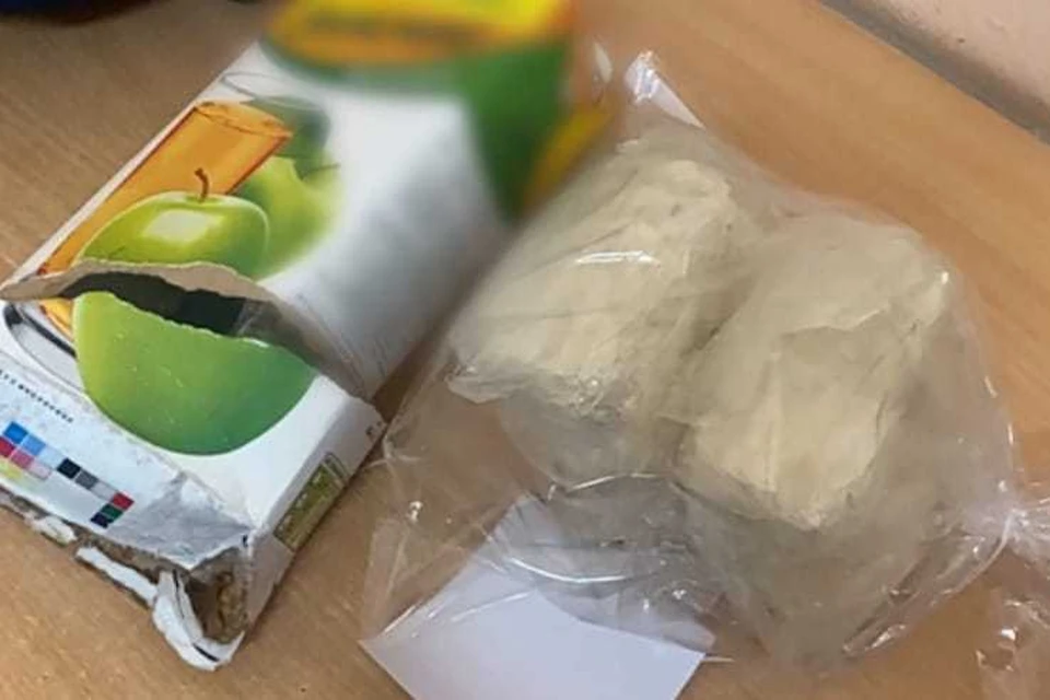 Полицейские обнаружили в упаковке из-под сока более одного килограмма наркотика Фото: пресс-служба ГУ МВД РФ по Краснодарскому краю