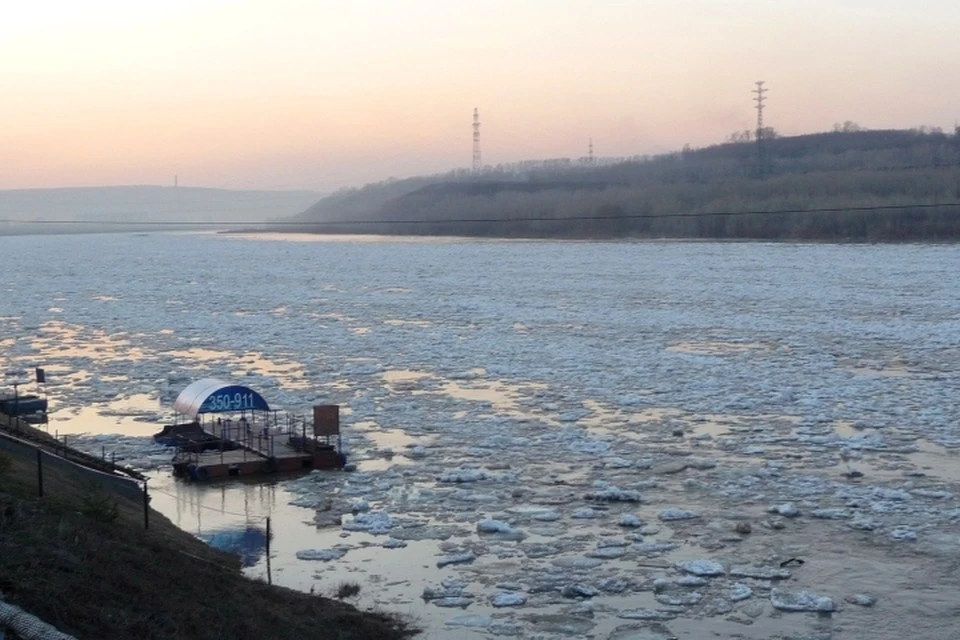 Вскрытие рек в Кузбассе произойдет раньше обычного срока.