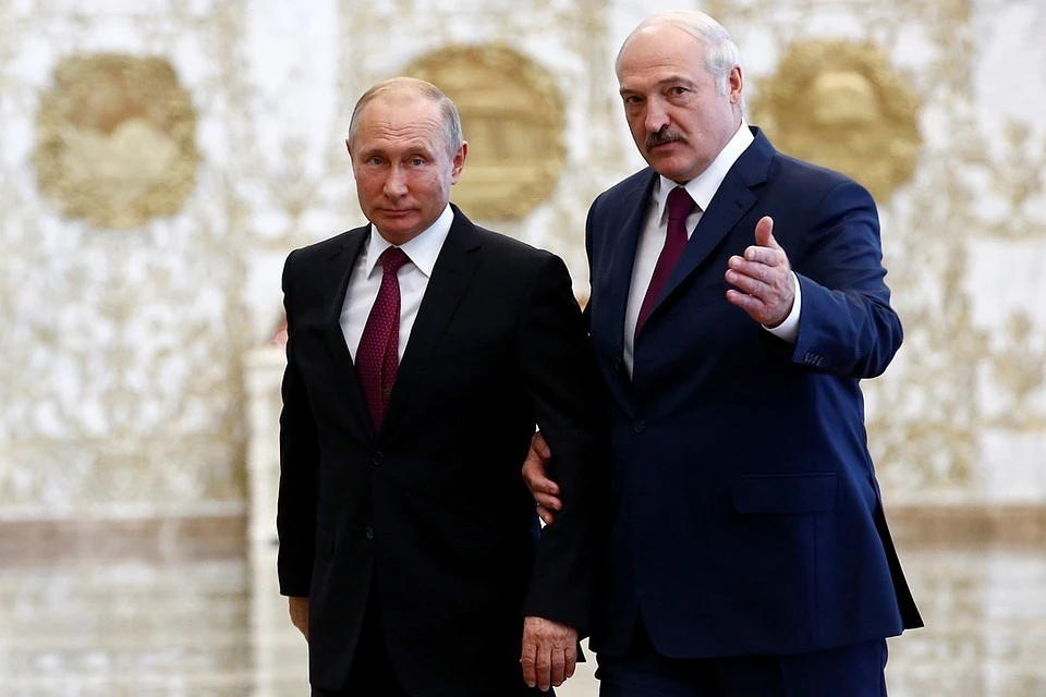 Владимир Путин и Александр Лукашенко начали переговоры в Москве