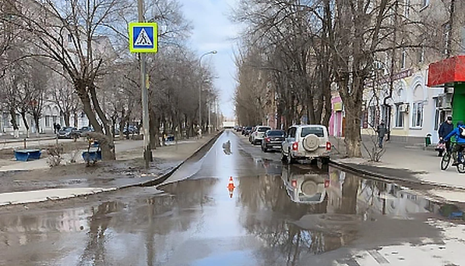 Авария произошла на пешеходном переходе.