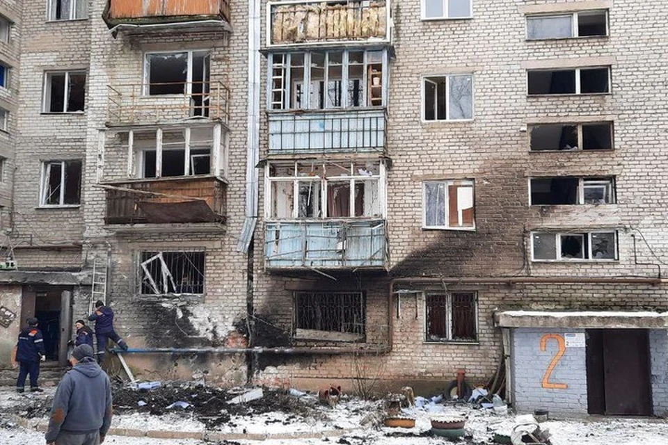 Украинские военные целенаправленно обстреливают жилые районы ДНР. Фото: ТГ/Кулемзин