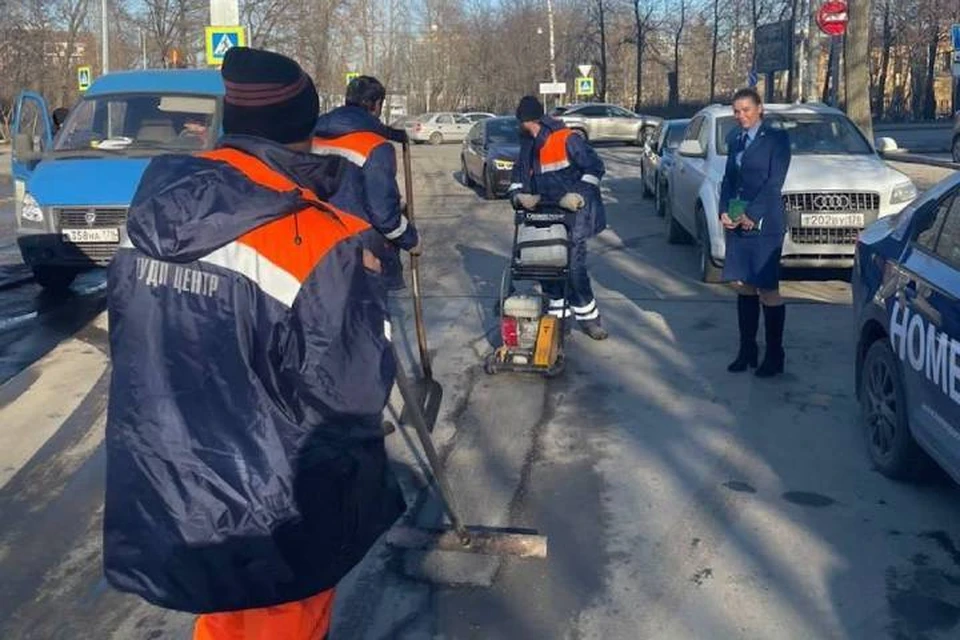 В Петербурге отремонтировали дорогу после жалобы ветерана в прокуратуру / Фото: Прокуратура СПб