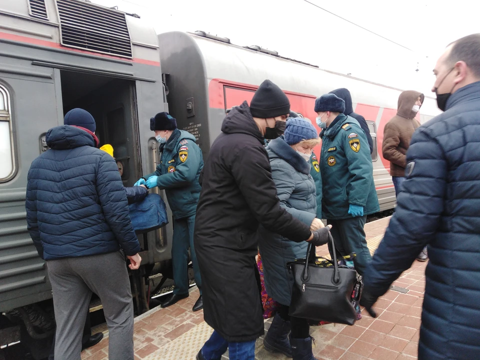 Первые беженцы приехали на Белгородчину 22 февраля.