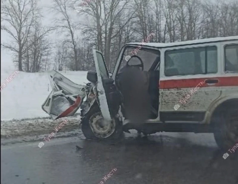 В Тульской области в ДТП с санитарным автомобилем погибли три человека