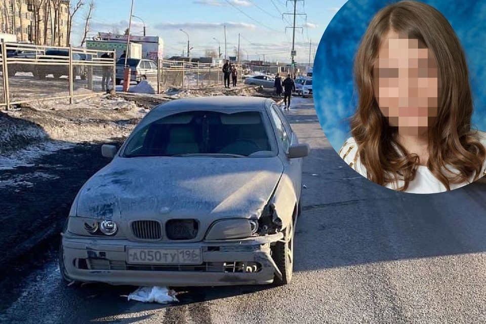 Школьница ждала автобус, чтобы вернуться домой после дополнительных занятий по математике. Фото: ГИБДД Екатеринбурга/соцсети