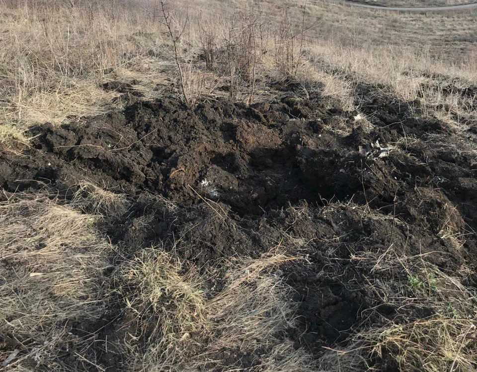 В Ясных Зорях обстановка спокойная, никто не пострадал. Фото из телеграм-канала Вячеслава Гладкова.