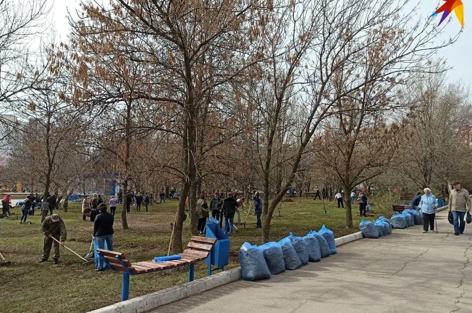 Субботник в Саратове