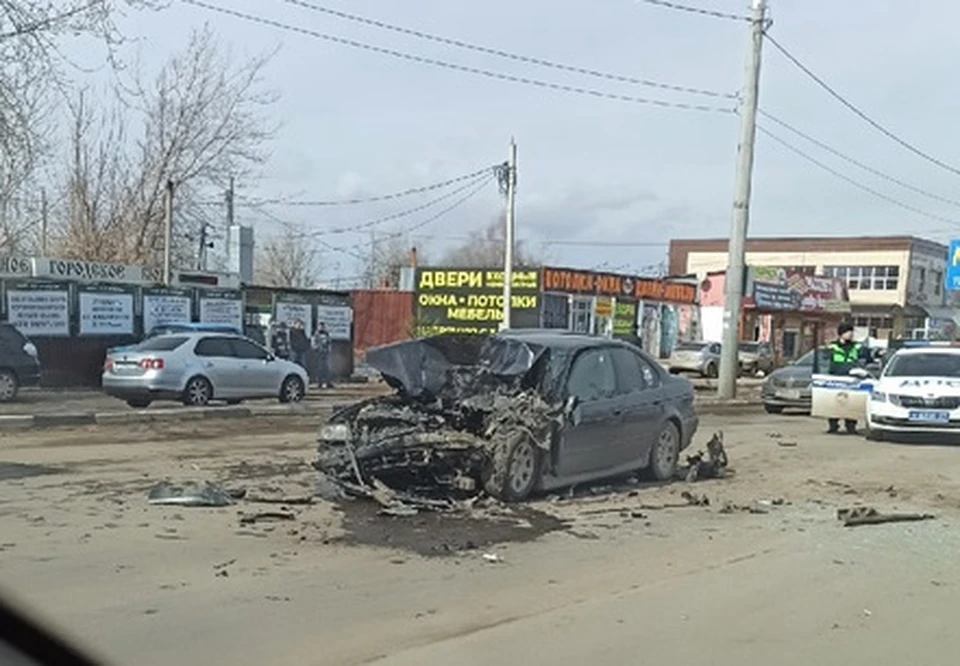 В Новомосковске Тульской области произошло массовое ДТП