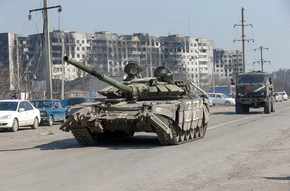 Продолжается военная операция на Украине.