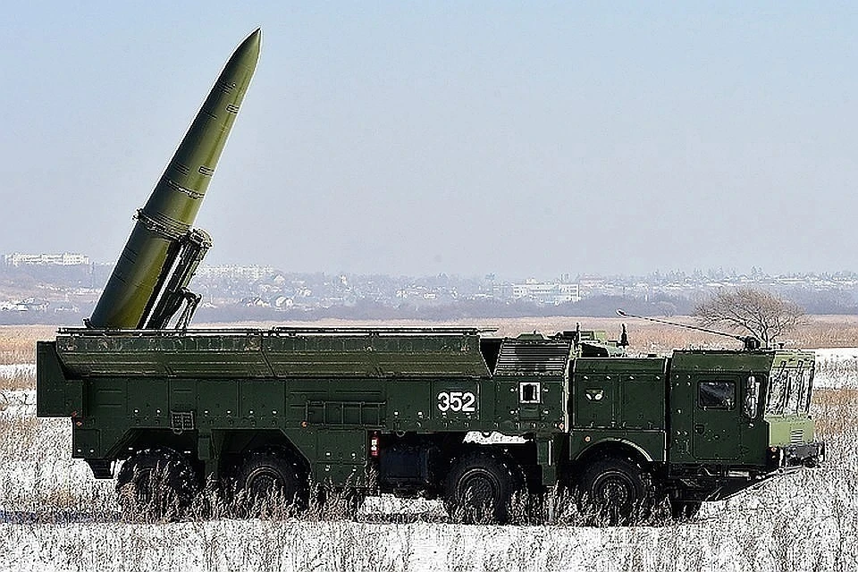 Минобороны России заявило об уничтожении ракетами «Искандер» украинских складов с военной техникой Фото: Юрий Смитюк/ТАСС