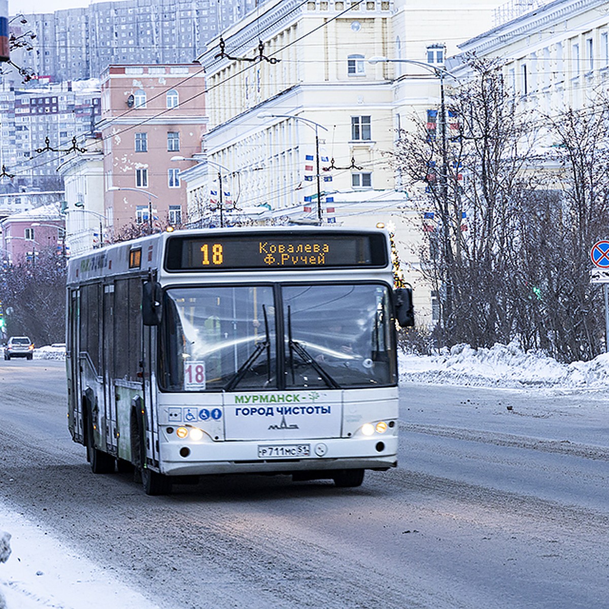 Общественный транспорт Мурманска переходит на весеннее расписание - KP.RU