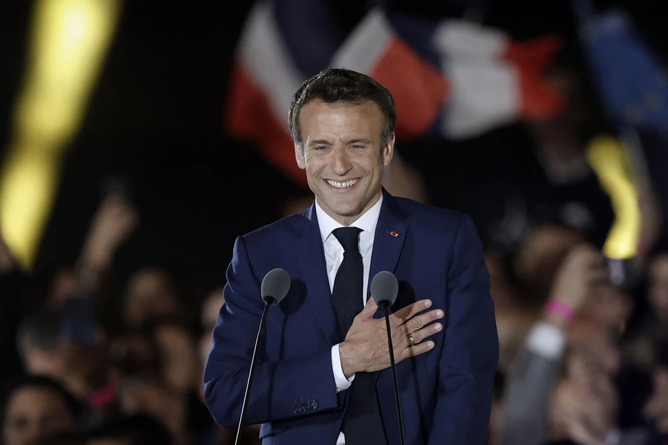 МВД Франции: Макрон победил на выборах президента, набирав 58,55% голосов