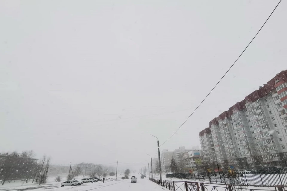 Синоптики подсчитали, сколько выпало снега в Иркутске 25 апреля. Фото: Татьяна МАТОСОВА