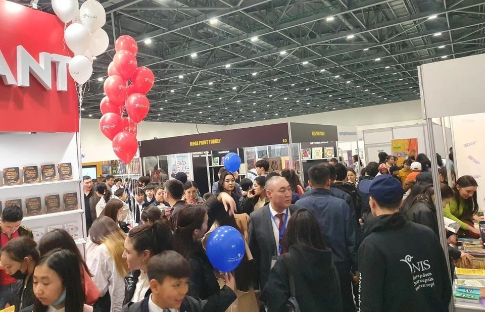 Выставка-ярмарка (ЕМКВ) «Eurasian Book Fair-2022» открылась в Нур-Султане