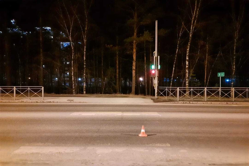 Девочку доставили в больницу. Фото: ГИБДД по Новосибирску