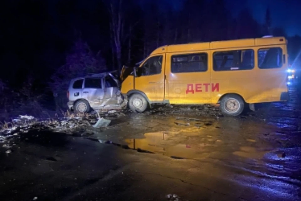 Новые подробности смертельного ДТП со школьным автобусом на трассе в Иркутской области. Фото: СУ СК России по Иркутской области