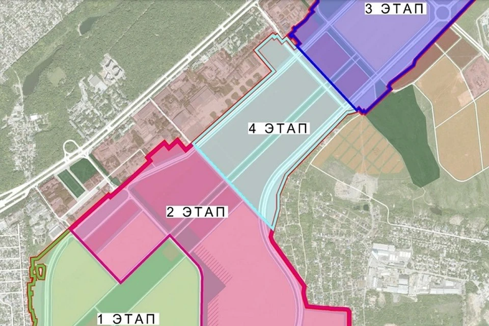 План застройки старого аэропорта в ростове