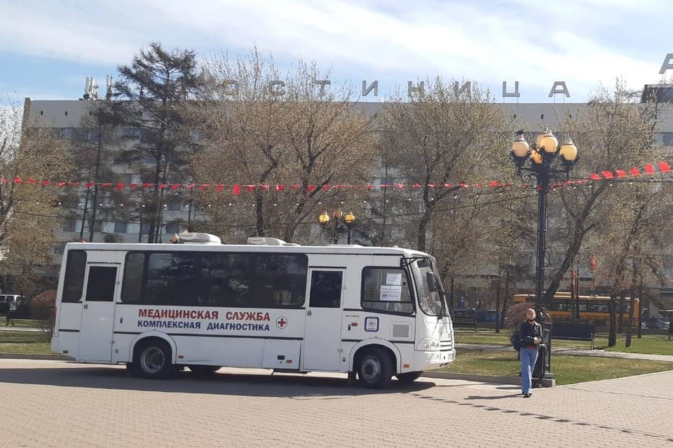 Экспресс-тест на COVID-19 смогут пройти участники праздничных мероприятий в Иркутске. Фото: пресс-служба администрации Иркутска