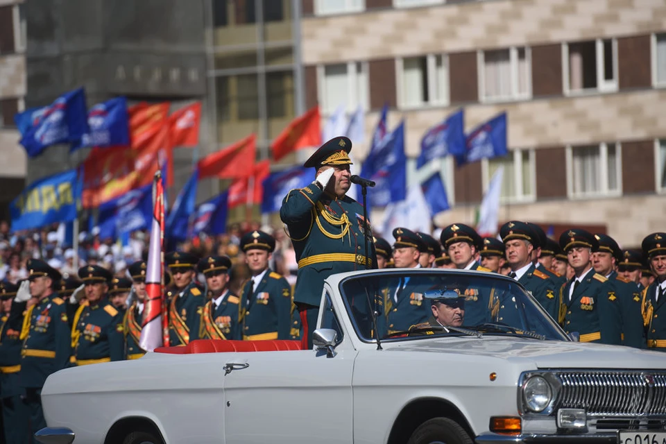 Повторят трансляцию Парада Победы в Оренбурге 9 мая